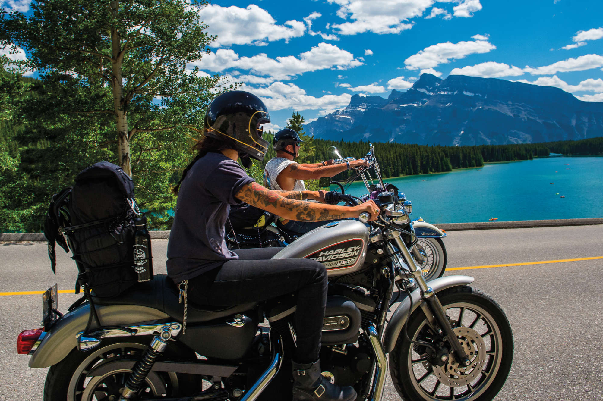 Hometown ride with dad