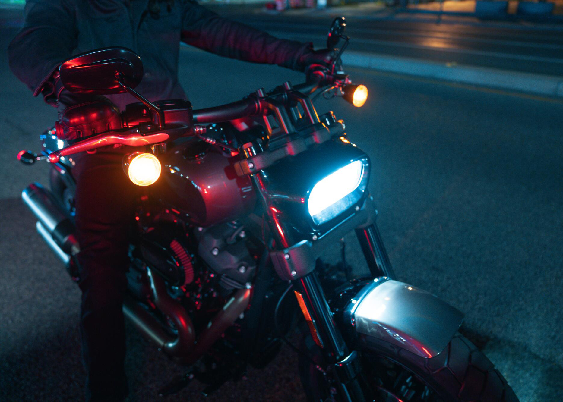 Umsicht beim Motorradfahren