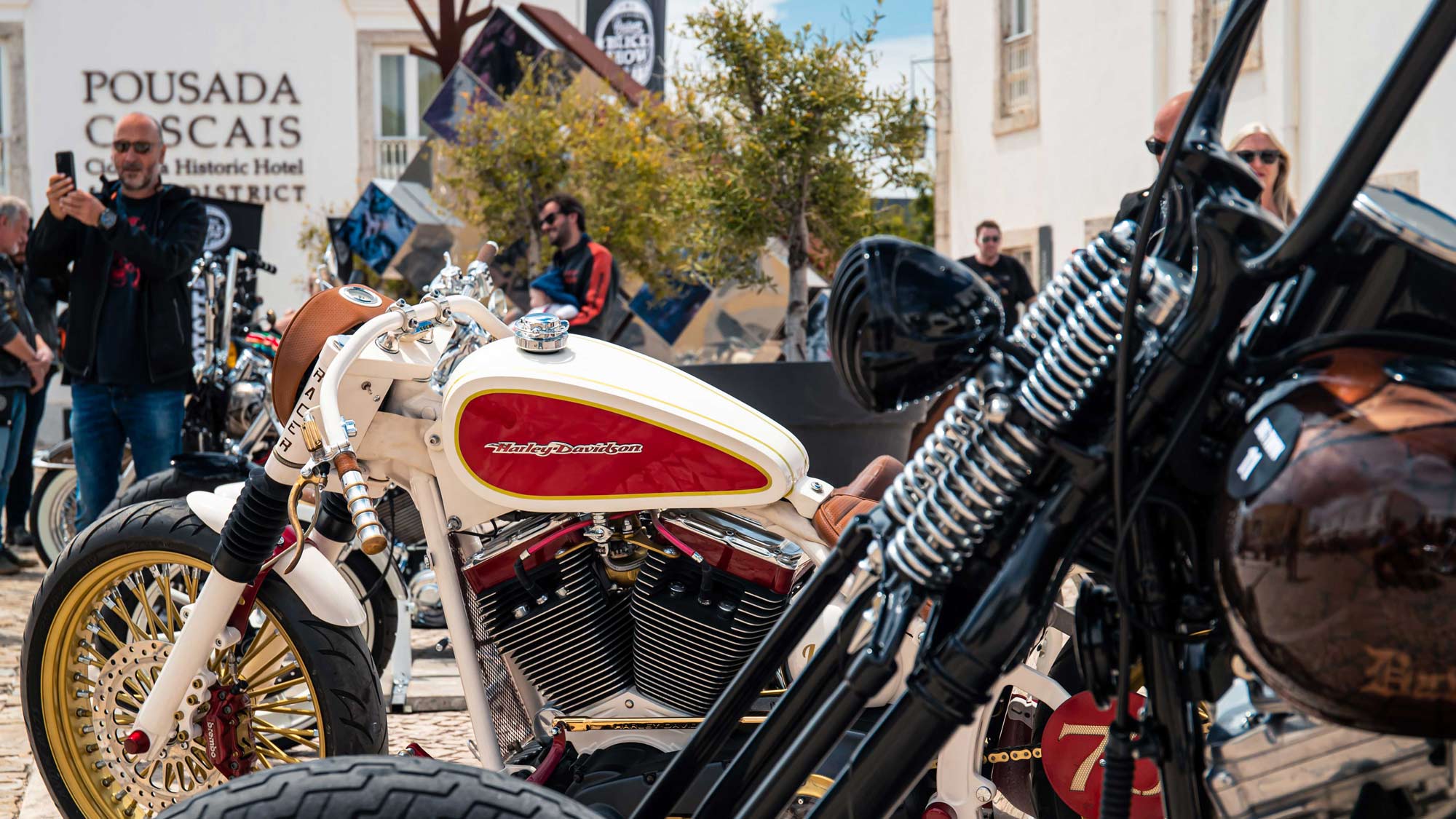 A bike show.