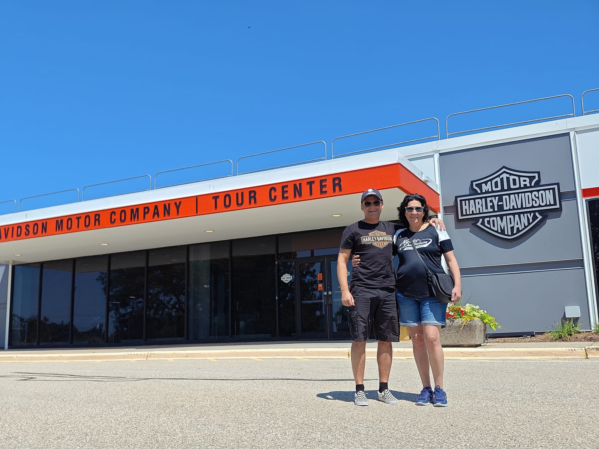 Realising the dream of visiting the Harley-Davidson Museum in Milwaukee