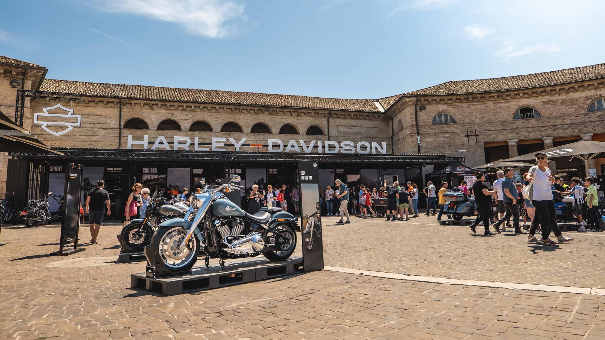 Bikes at an Expo